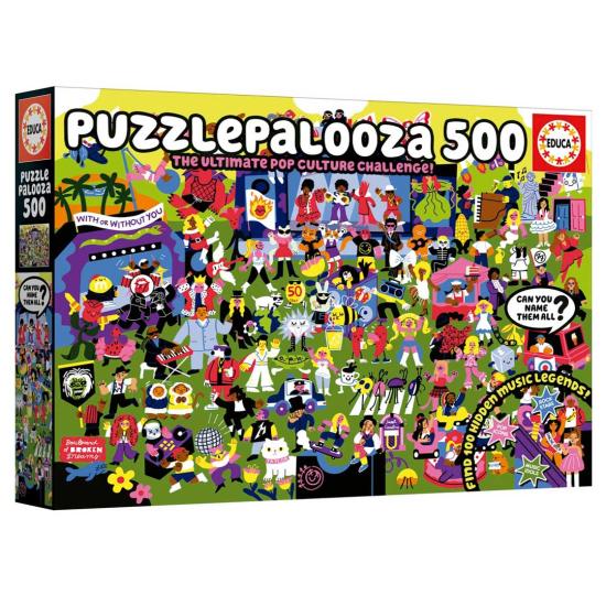 Puzzle Educa Puzzlepalooza 500 pièces