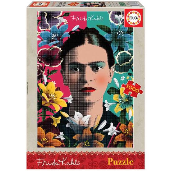 Puzzle Educa Portrait de Frida Khalo 1000 pièces