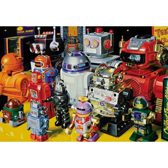 Puzzle Educa Robots en formation 1000 pièces