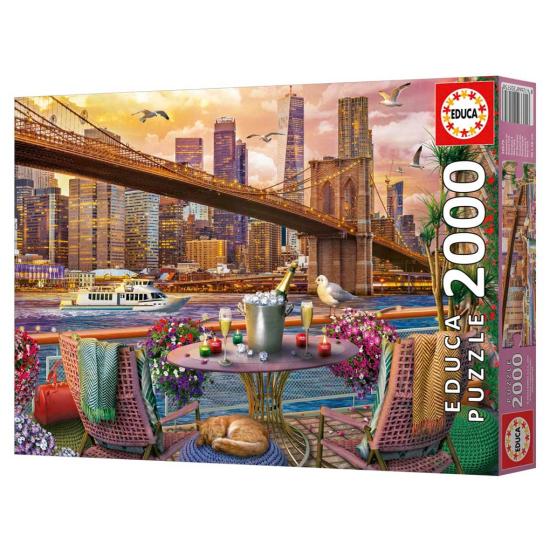 Puzzle Educa Romance À New York 2000 pièces