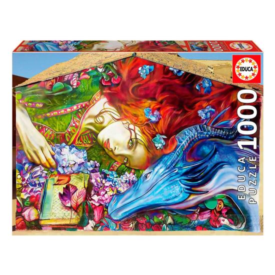 Puzzle Educa Saint George 1000 pièces