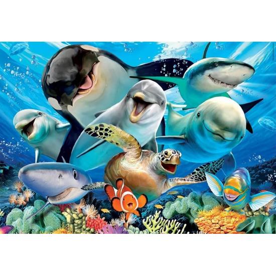 Puzzle Educa Selfie sous-marine 100 pièces