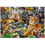 Educa Puzzle Jungle Rayonnante 1500 pièces