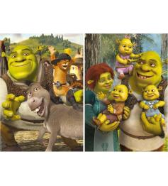 Puzzle Educa Shrek de 2 x 500 pièces