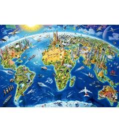 Puzzle Educa Symboles du Monde 2000 Pièces