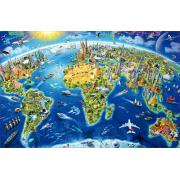 Puzzle Educa Symboles du Monde (Pièces Miniatures) 1000 Pièces