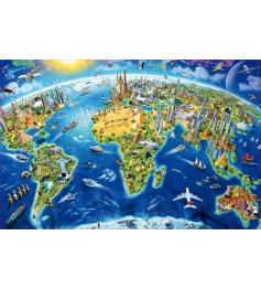 Puzzle Educa Symboles du Monde (Pièces Miniatures) 1000 Pièces