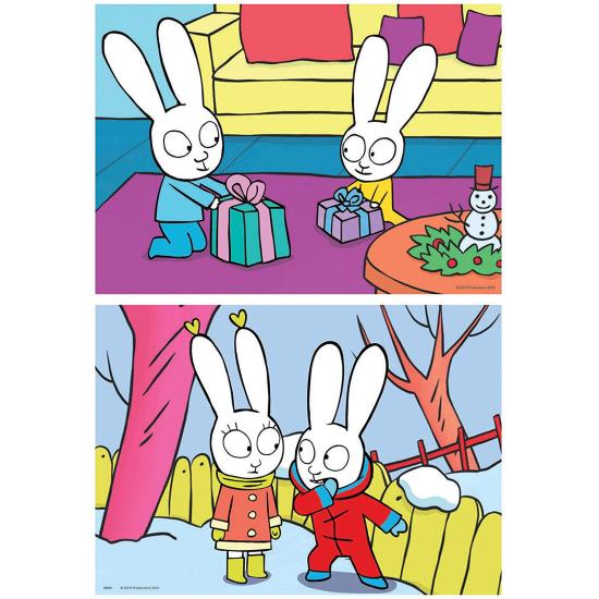 Puzzle Educa Simon 2 x 20 pièces