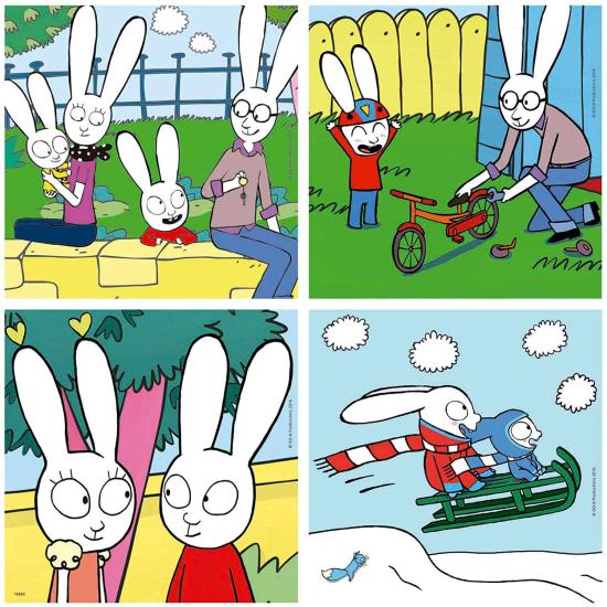 Puzzle progressif Educa Simon 12+16+20+25 mcx