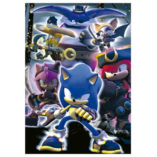 Puzzle néon Educa Sonic Prime 300 pièces