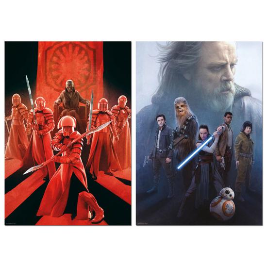 Educa Puzzle Star Wars Épisode VIII 2 x 500 pièces