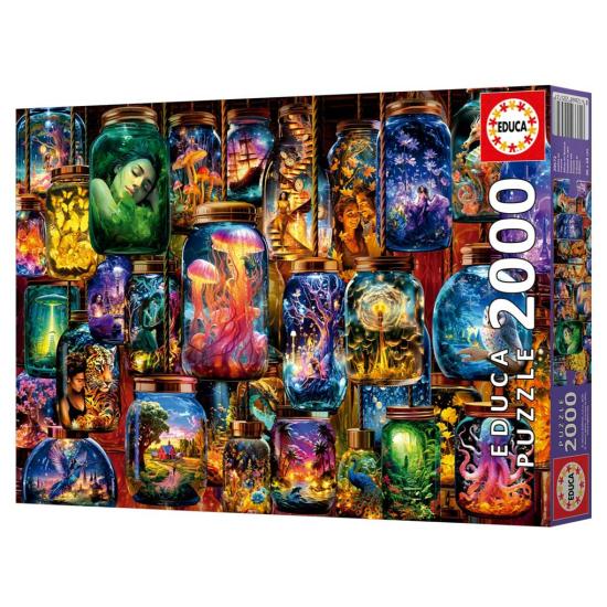 Puzzle Educa Rêves En Bocaux 2000 pièces