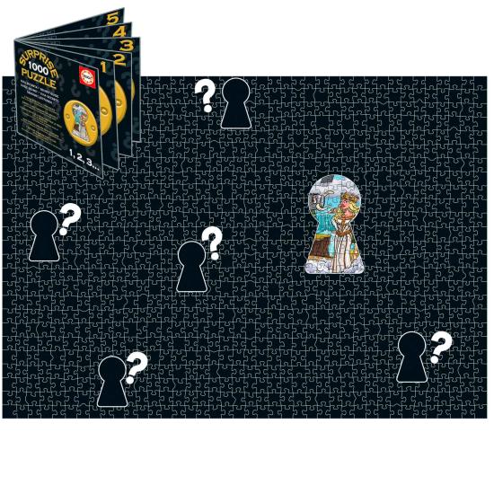 Puzzle Educa Surprise Knights Round Table 1000 pièces Puzzle Educa Surprise Knights Round Table 1000 pièces