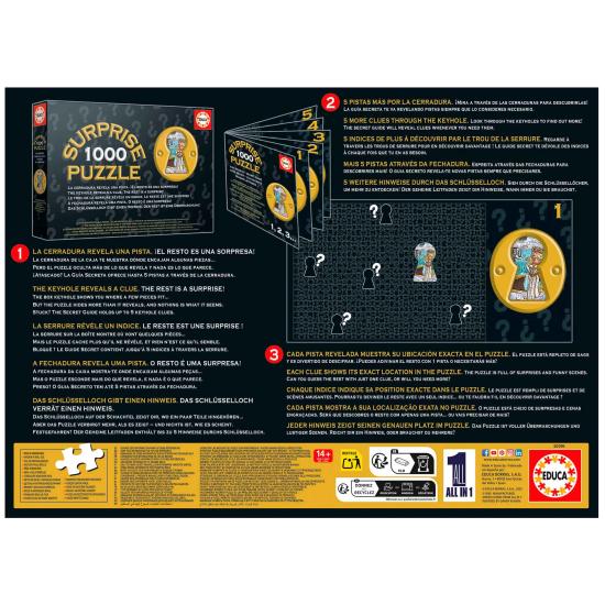 Puzzle Educa Surprise Knights Round Table 1000 pièces Puzzle Educa Surprise Knights Round Table 1000 pièces