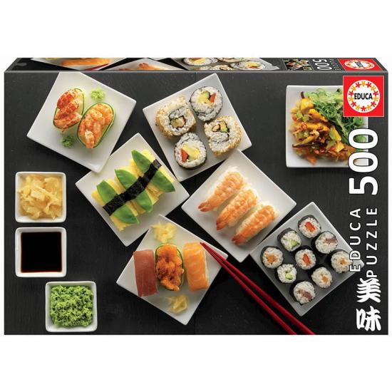 Puzzle 500 pièces Educa Sushi