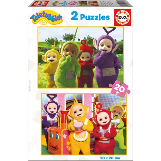 Puzzle Educa Télétubies 2 x 20 pièces Puzzle Educa Télétubies 2 x 20 pièces