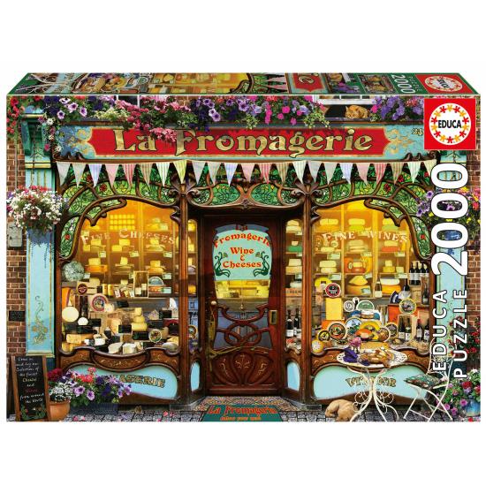 Puzzle Educa Fine Cheese Shop 2000 pièces