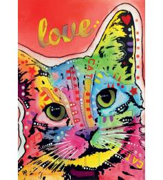 Educa Tilt Cat Love Puzzle 1000 pièces