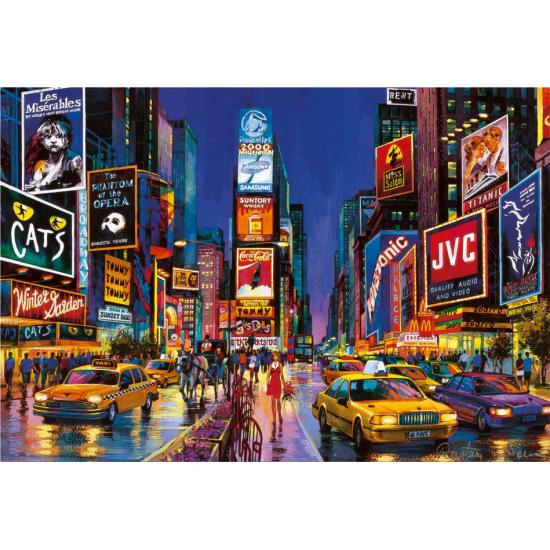 Educa Times Square, New York (Néon) Puzzle 1000 pièces