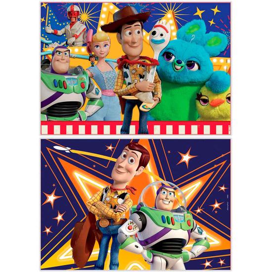 Puzzle Educa Toy Story 4 de 2 x 25 pièces Bois