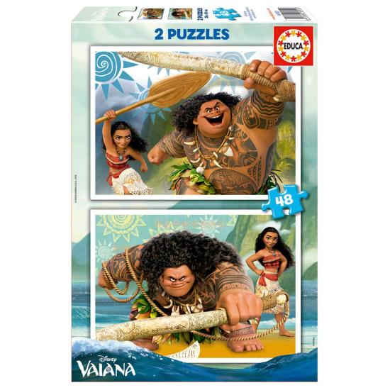Puzzle Educa Moana 2 x 48 pièces