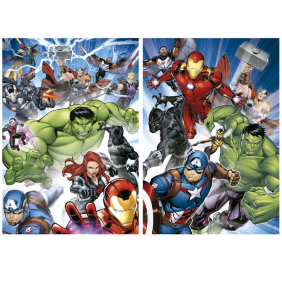 Puzzle Educa Avengers 2 x 100 pièces Puzzle Educa Avengers 2 x 100 pièces