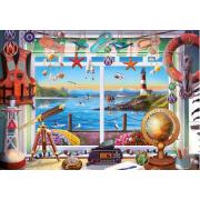 Puzzle Educa La vie au port de 1000 pièces