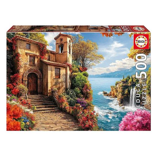 Puzzle Educa Villa de la Mer 500 pièces