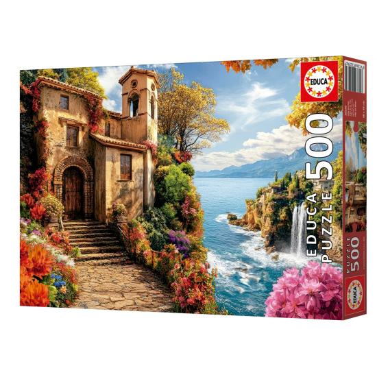 Puzzle Educa Villa de la Mer 500 pièces
