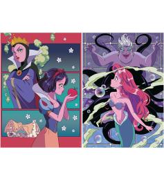 Puzzle Educa Disney Villains 2 x 500 pièces