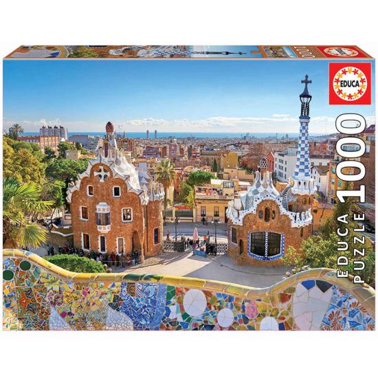 Educa Puzzle Vue de Barcelone depuis le Parc Güell 1000 pièces
