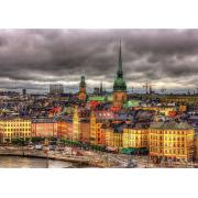 Puzzle 1000 pièces Educa Vue de Stockholm, Suède