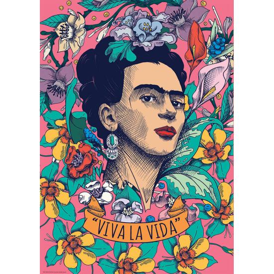 Puzzle Educa Viva la Vida, Frida Kahlo 500 pièces Puzzle Educa Viva la Vida, Frida Kahlo 500 pièces