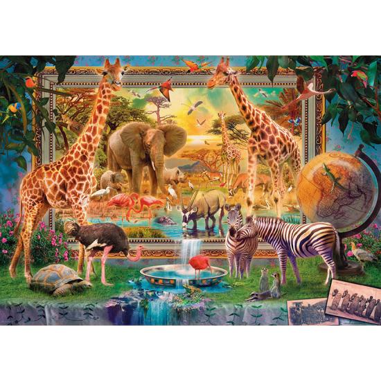 Puzzle Educa Retour de la Savane 4000 Pièces