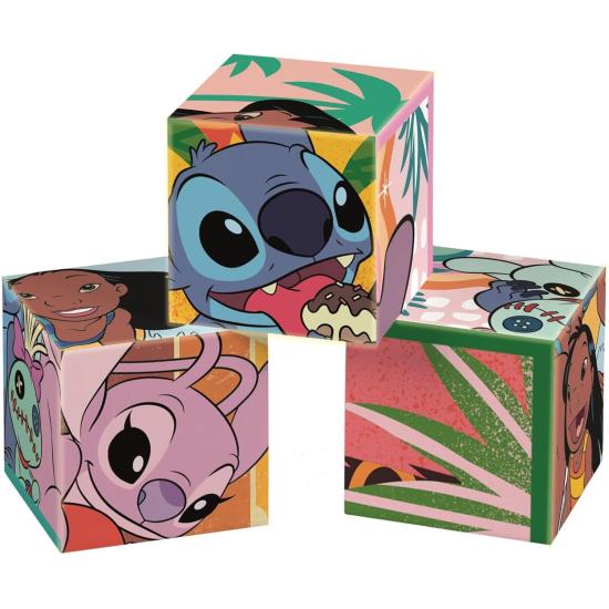 Puzzle en Cubes Clementoni Stitch Disney 6 cubes