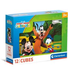 Puzzle en Cubes Clementoni Mickey Clubhouse 12 cubes