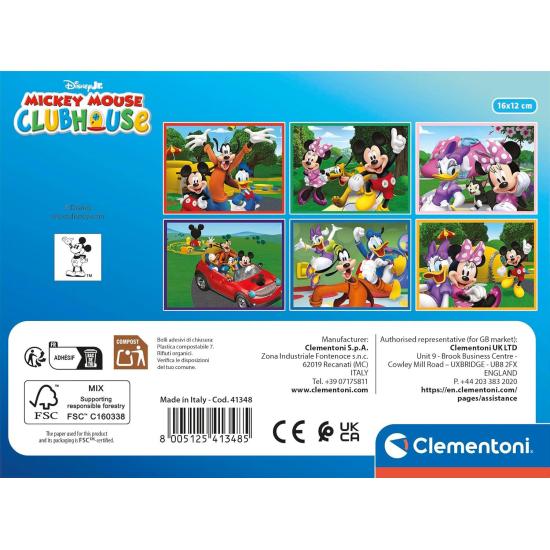 Puzzle en Cubes Clementoni Mickey Clubhouse 12 cubes