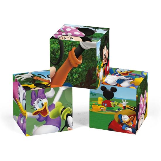 Puzzle en Cubes Clementoni Mickey Clubhouse 12 cubes
