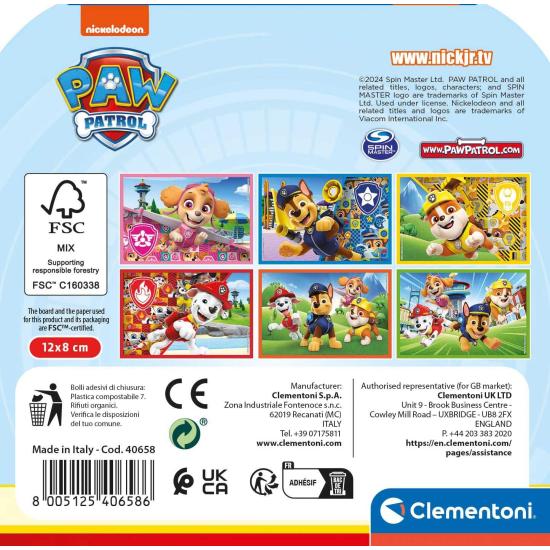 Puzzle en Cubes Clementoni Paw Patrol 6 cubes