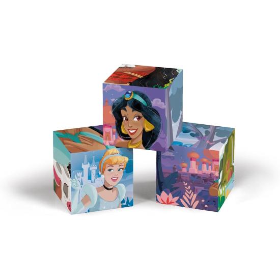 Puzzle en Cubes Clementoni Disney Princess 12 cubes