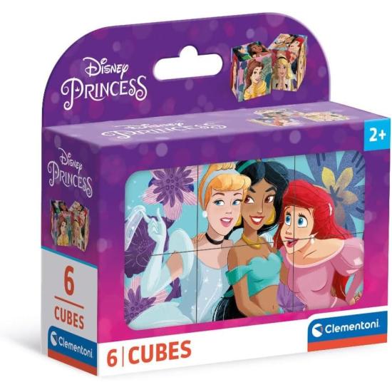 Puzzle en Cubes Clementoni Princesses Disney 6 cubes