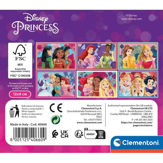 Puzzle en Cubes Clementoni Princesses Disney 6 cubes