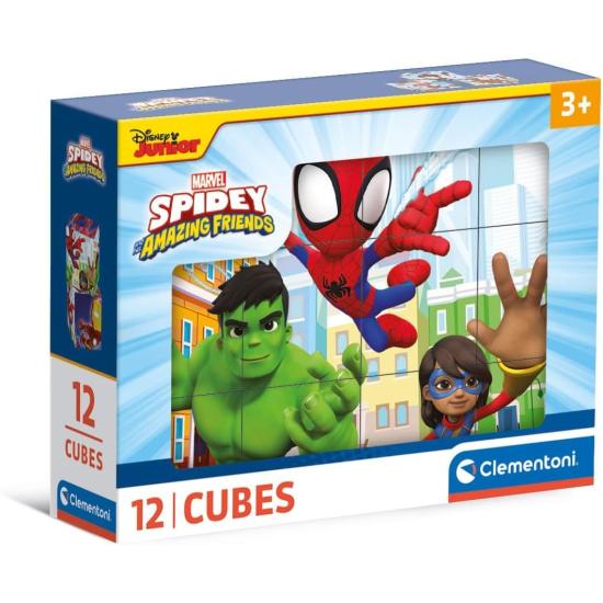 Puzzle en Cubes Clementoni Spidey 12 cubes