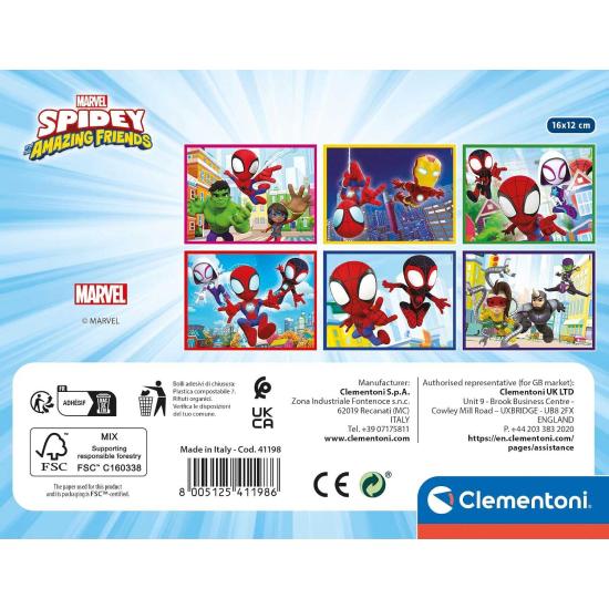 Puzzle en Cubes Clementoni Spidey 12 cubes