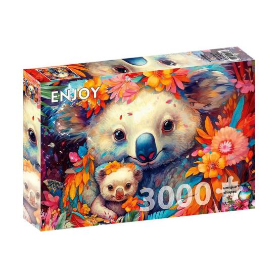 Puzzle Enjoy Câlin de Koala de 3000 pièces