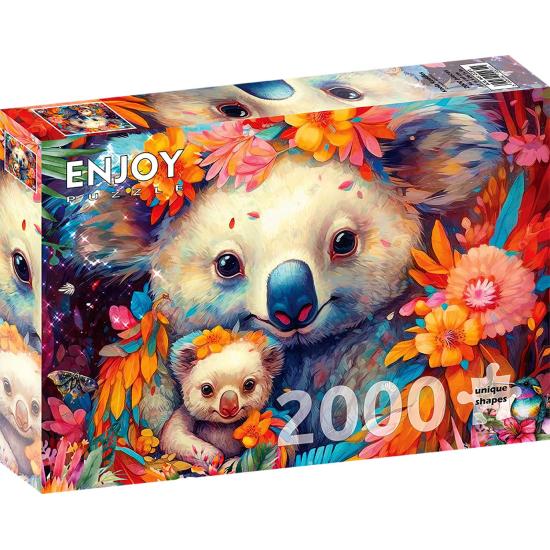 Puzzle Enjoy Câlin de Koala de 2000 pièces