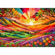 Puzzle Enjoy L'Aube En Utopie 1000 pièces
