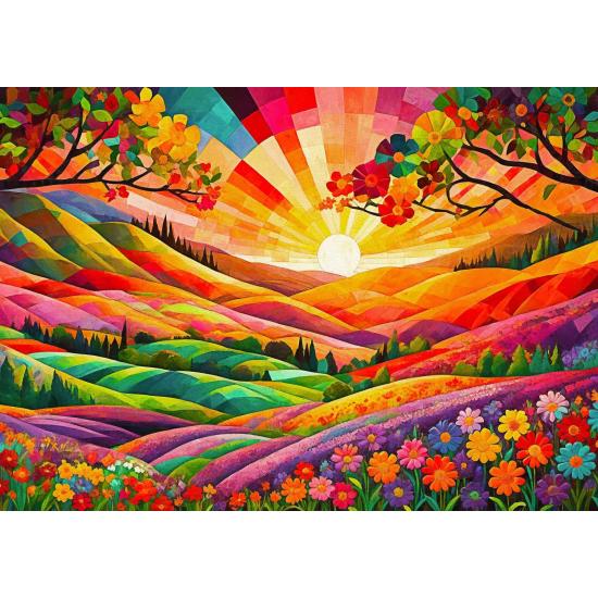 Puzzle Enjoy L'Aube En Utopie 1000 pièces