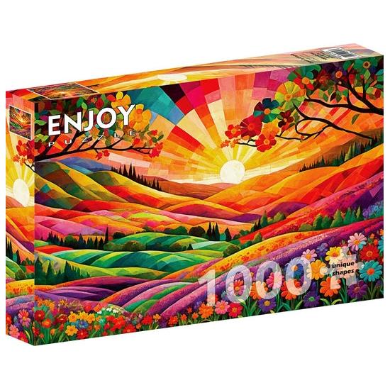 Puzzle Enjoy L'Aube En Utopie 1000 pièces