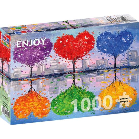 Enjoy du puzzle d'amour mutuel 1000 pièces